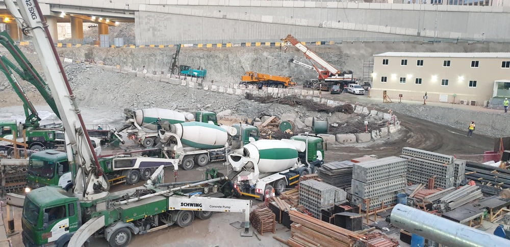 contracting and subcontracting srevices in Makkah for concrete, Reinforcement rebars, and steels, shuttering Works in jeddah airport saudi arabia a (