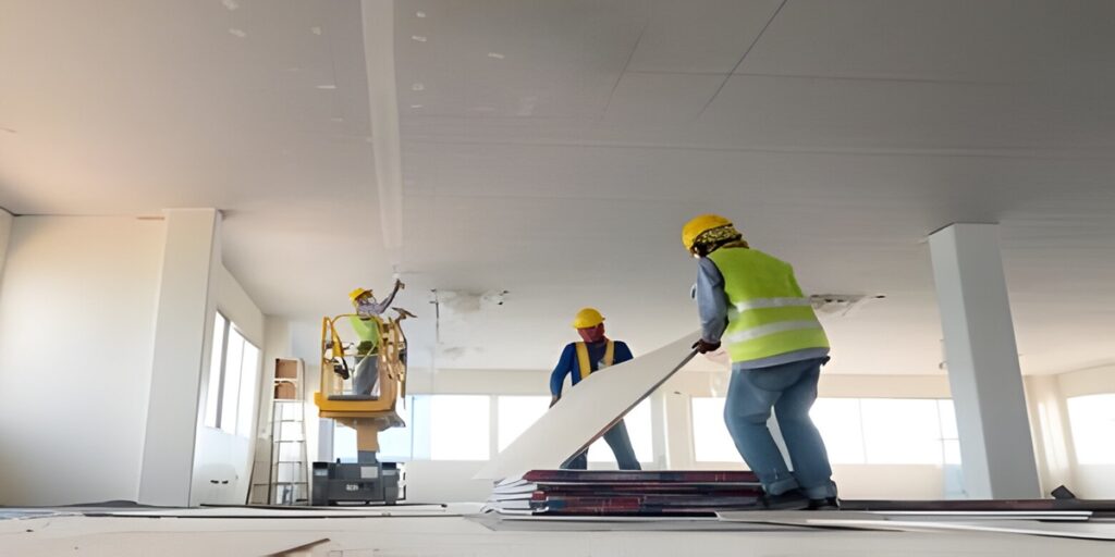 Gypsum board contractor: we are a leading gypsum board contractor dedicated to providing exceptional drywall solutions for construction projects across Saudi Arabia.