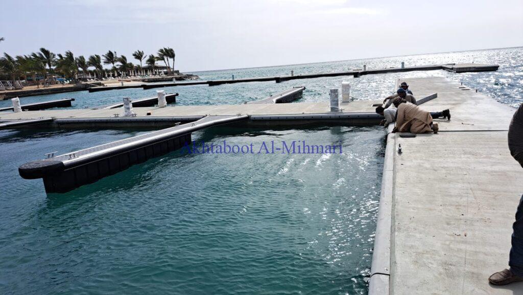 Marine services company. Designing and constructing concrete pontoons, floating docks, and breakwaters for private and government beaches, resorts, and commercial operations. in Jeddah, Yanbu, Jezan Dammam KSA